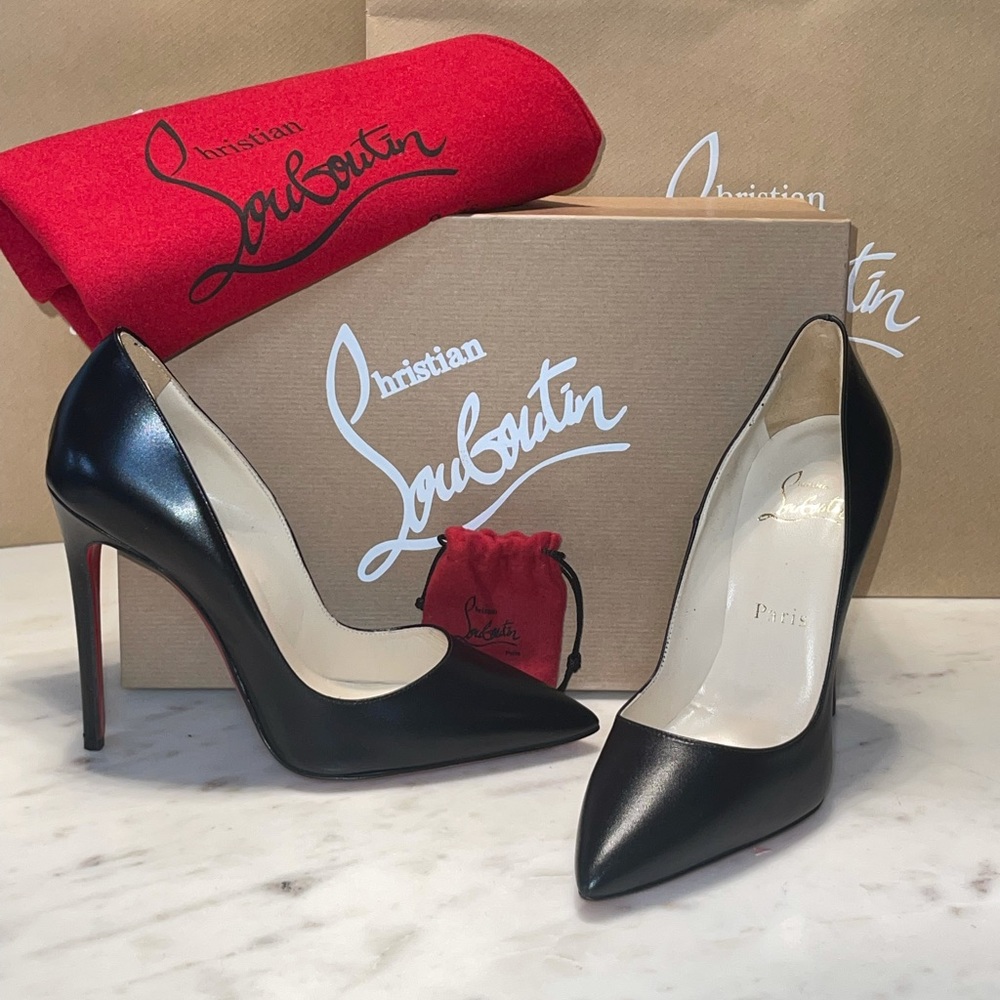 NIB CHRISTIAN LOUBOUTIN So Kate 120 heels